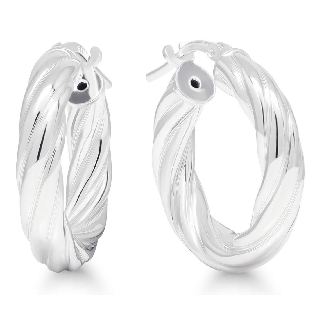 Beat of Love silverörhängen SX-E2843