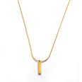 Madoww Tag förgylld halskedja 55 cm