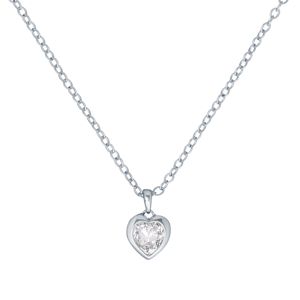 Ted Baker Hannela silverfärgad hjärthalsband 06-TBJ1681-01-02 main product photo