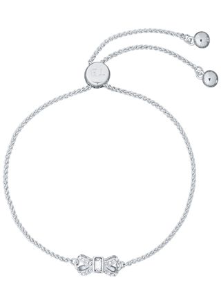Ted Baker Sabsal Crystal Sparkle Bow Drawstring armband TBJ2526-01-02