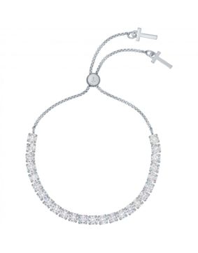Ted Baker Melrah silverfärgat tennisarmband 06-TBJ2968-01-02