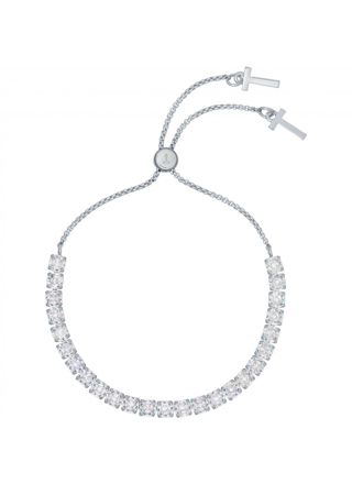 Ted Baker Melrah silverfärgat tennisarmband 06-TBJ2968-01-02