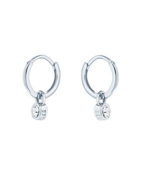 Ted Baker Sinalaa silverfärgad drop örhängen 06-TBJ3028-01-02