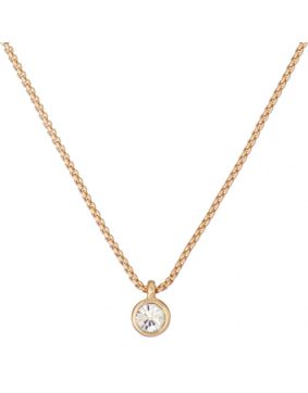 Ted Baker Sininaa guldfärgat solitaire halsband 06-TBJ3034-02-02