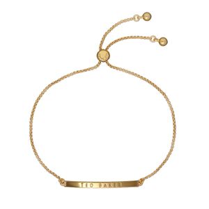 Ted Baker Breenar guldfärgad armband med platta 06-TBJ3456-02-03 main product photo