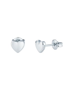 Ted Baker Harly silverfärgad hjärtörhängen 06-TBJ872-01-03