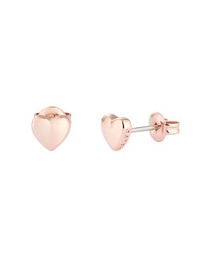 Ted Baker Harly roseguldfärgad hjärtörhängen 06-TBJ872-24-03