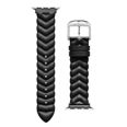 Ted Baker svart läderarmband för Apple Watch  38/40/41 mm BKS38F110B0