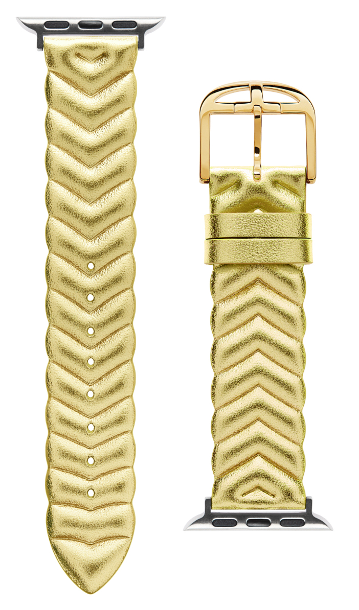 Ted Baker guld läderarmband för Apple Watch  38/40/41 mm BKS38F114B0