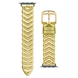 Ted Baker guld läderarmband för Apple Watch  38/40/41 mm BKS38F114B0 main product photo