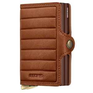 Secrid Premium Twinwallet Emboss Lines Cognac+ main product photo