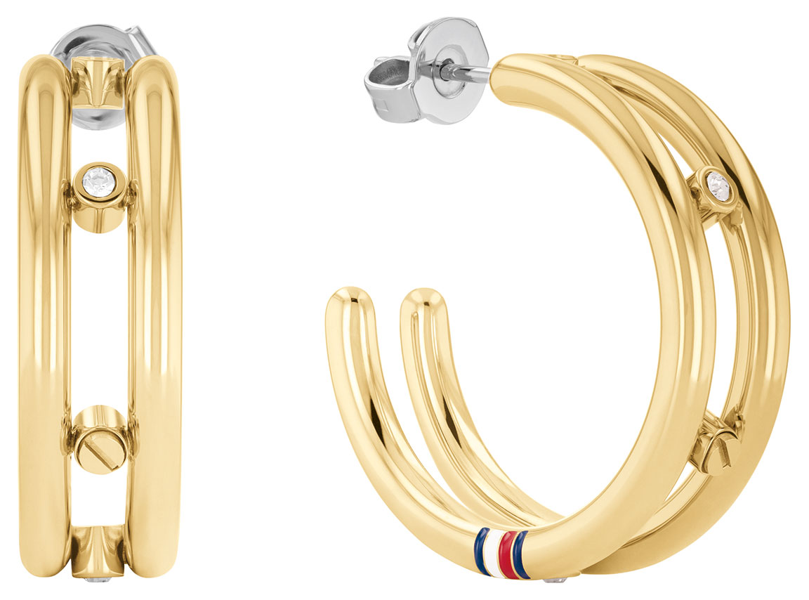 Tommy discount hilfiger hoops