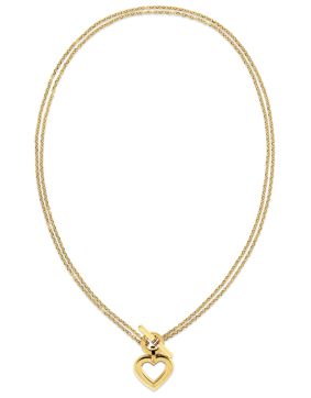 Tommy Hilfiger Toggle Heart halsband 2780968
