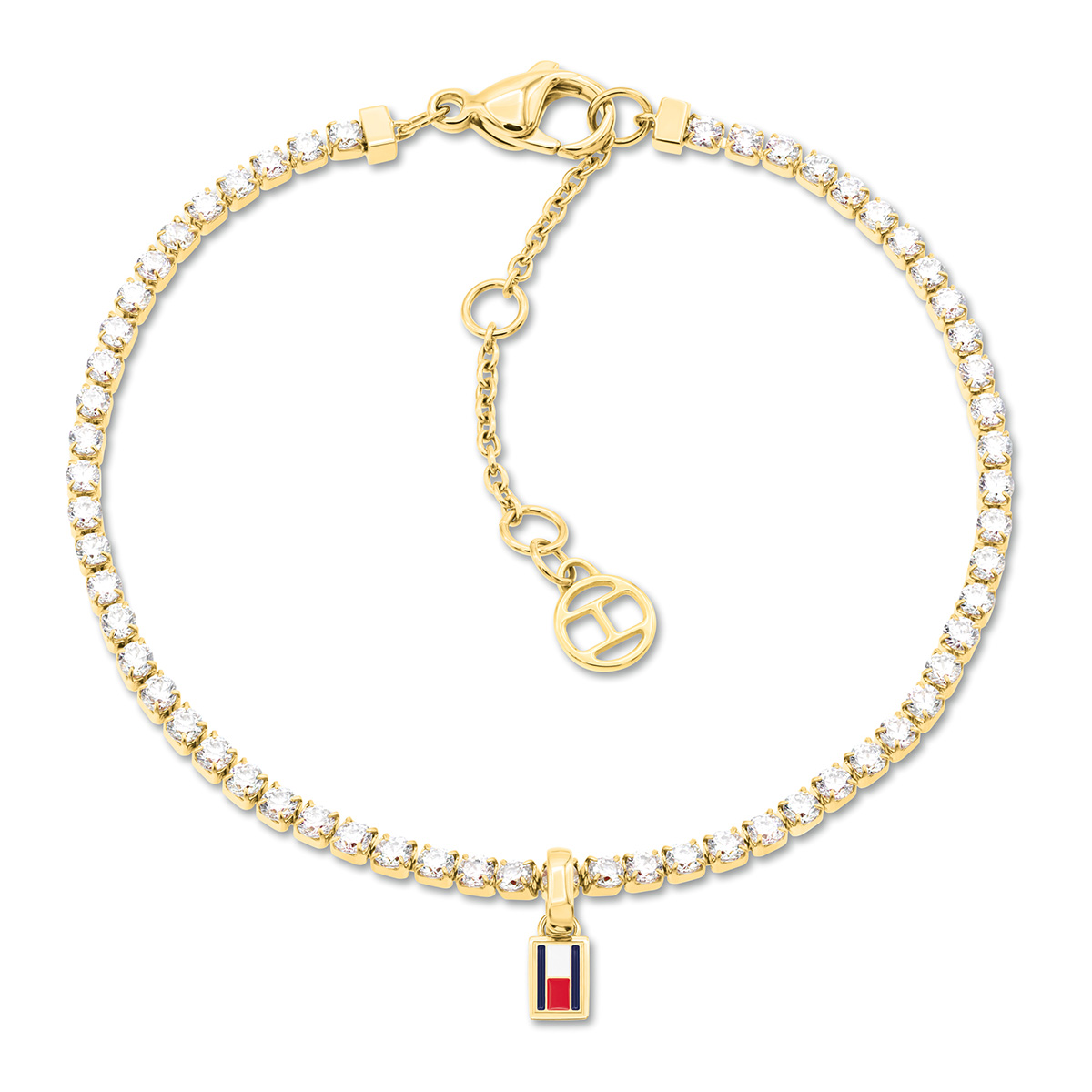 Tommy Hilfiger tennis armband guldpläterat 2781093