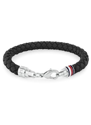 Tommy Hilfiger iconic braided leather armband 2790545