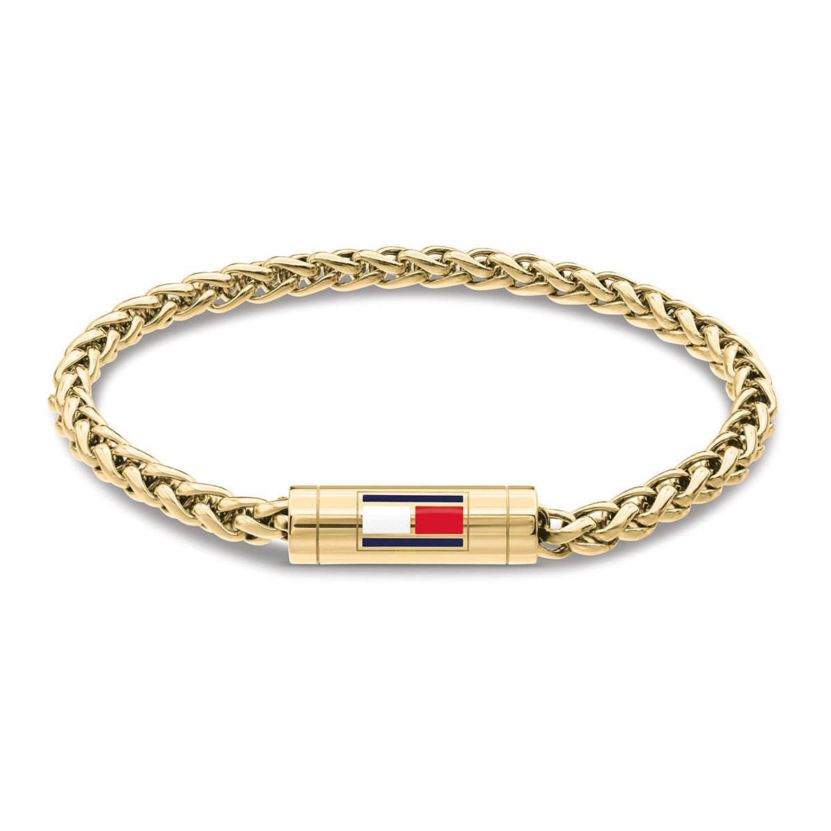 Tommy Hilfiger Adjustable Barrel armband guldpläterat 2790744