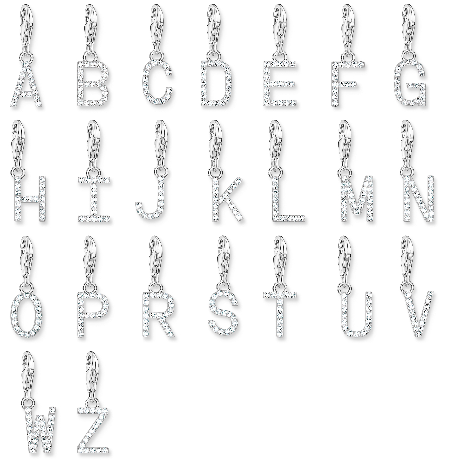 Thomas Sabo Charm Club Charmista bokstavssmycken silver 051-14 051-14