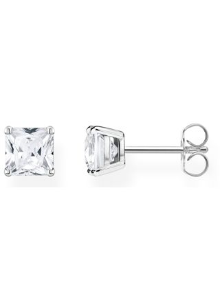 Thomas Sabo Rainbow Heritage white stone silver örhängen H2174-051-14