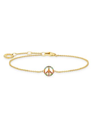 Thomas Sabo Charming Peace with colourful stones armband A2083-488-7-L19V