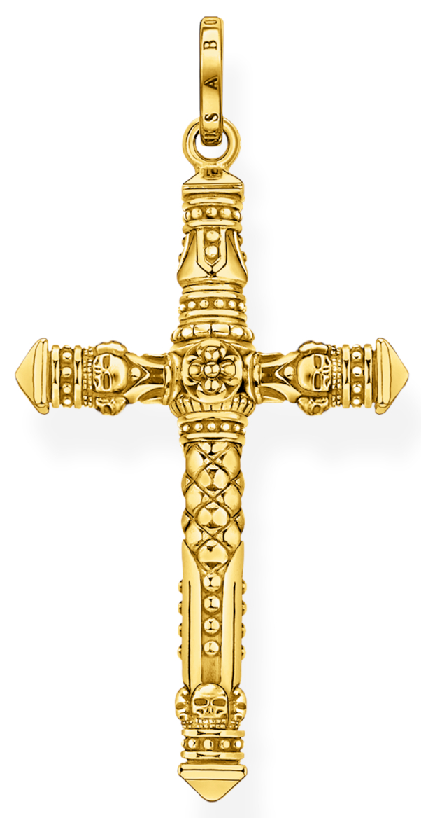 Thomas Sabo cross gold berlock PE912-413-39