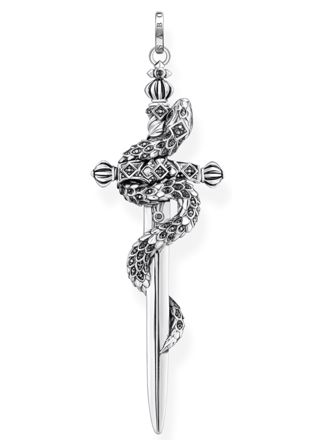 Thomas Sabo Rebel snake Blackened sword with snake berlock PE943-643-11