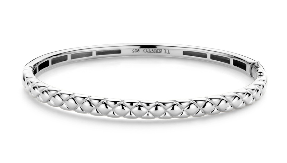TI SENTO silver bangle armband 23011SI/M