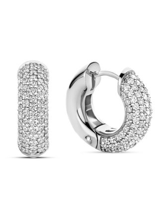 TI SENTO silver ear party hoop örhängen 7909ZI