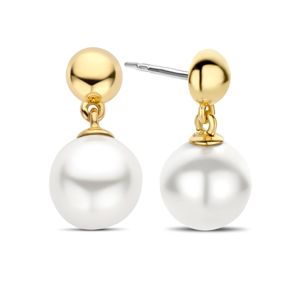 TI SENTO gold-plated pärlörhängen 7912YP main product photo