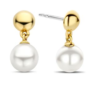 TI SENTO gold-plated pärlörhängen 7913YP main product photo