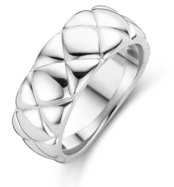 TI SENTO silver ring 12288SI/56