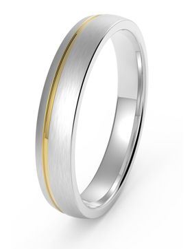 Bosie borstat titan guldring PVD TICMPVD-2554/4