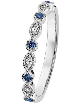 Kohinoor diamant-safirring Clara 033-269V-04