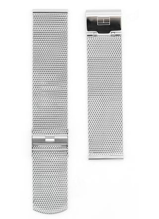 Tommy Hilfiger silver mesh-armband 20 mm 679001454