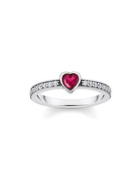 Thomas Sabo Glam & Soul Cosmic Amulet silver hjärtring TR2448-640-10