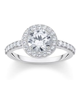 Thomas Sabo Sparkling White ring TR2475-051-14