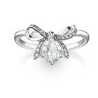 Thomas Sabo True Romance silver with bow rosettring TR2481-643-14-56