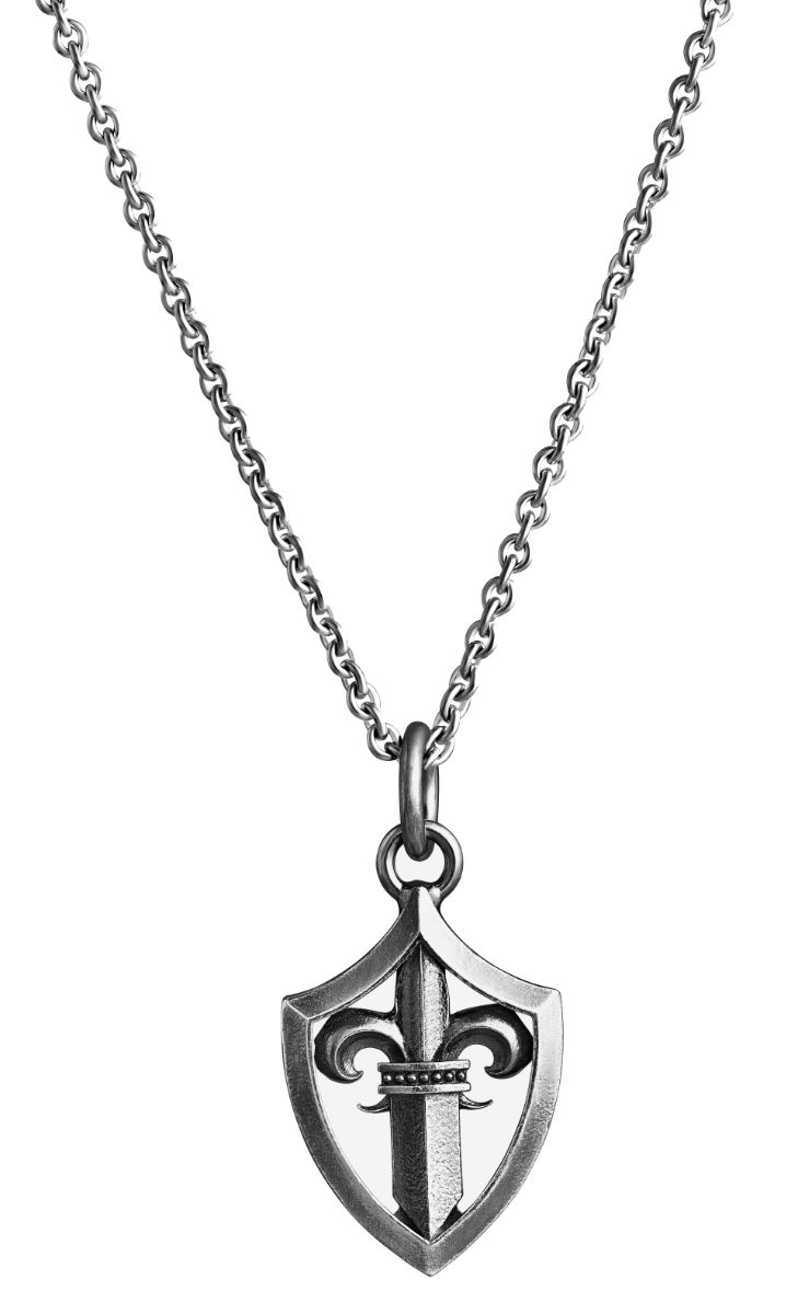 Lempikoru Turva halsband litet patinerat 42 551 00 500