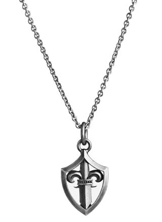 Lempikoru Turva halsband litet patinerat 42 551 00 500