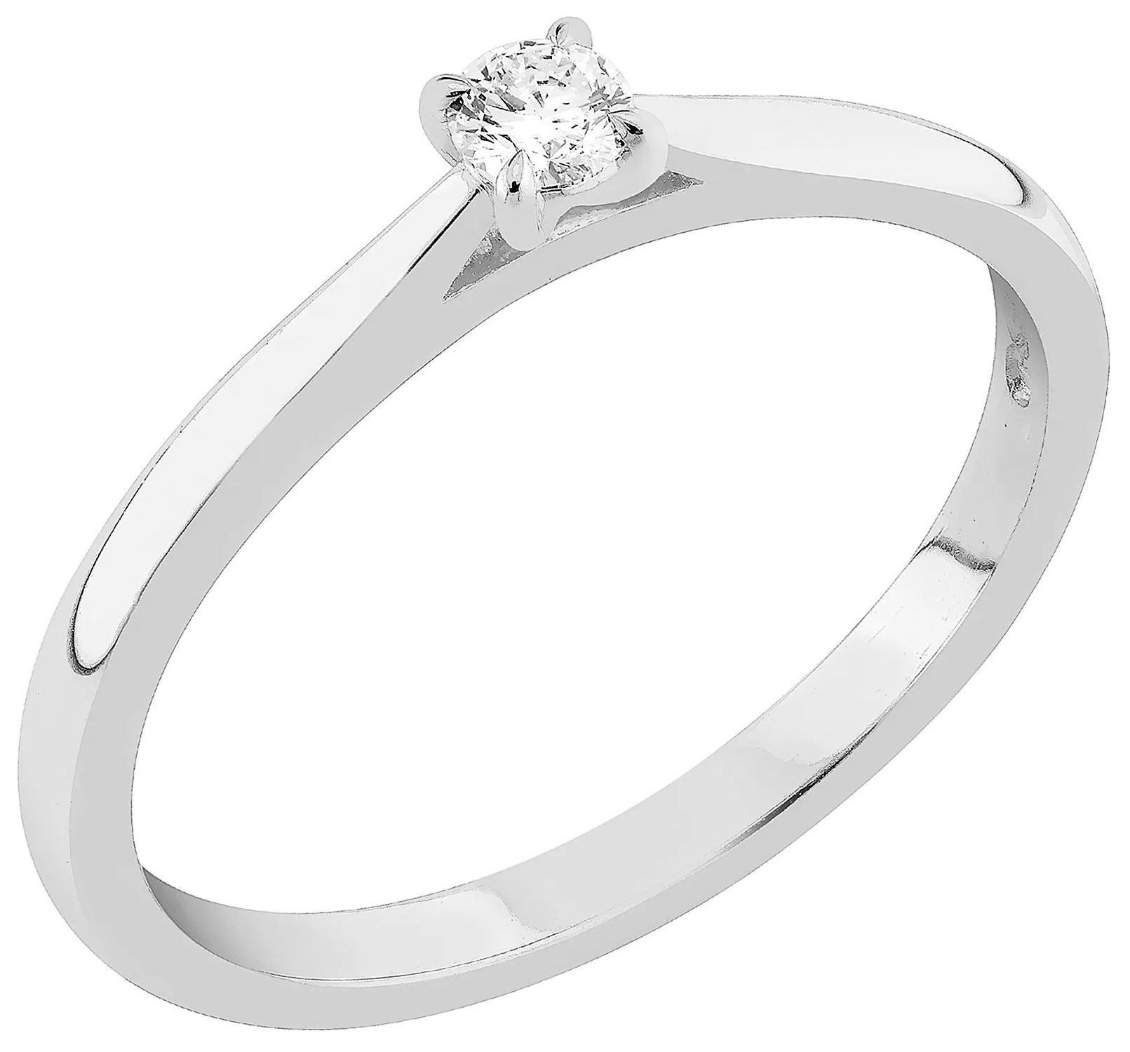 Sandberg Taivaanranta diamantring krona V-379w