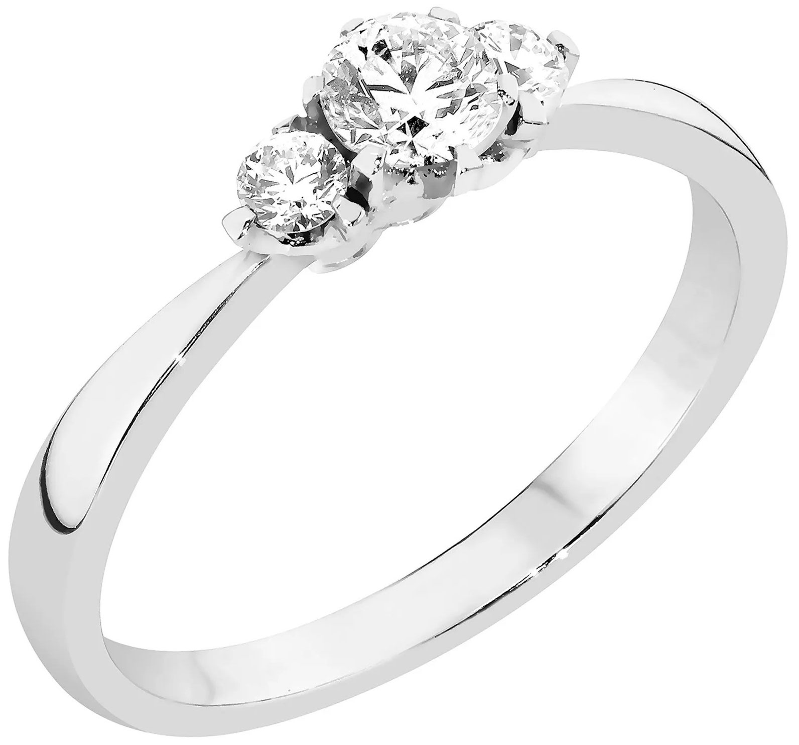 Sandberg Aurinkotuuli diamantring V-411w