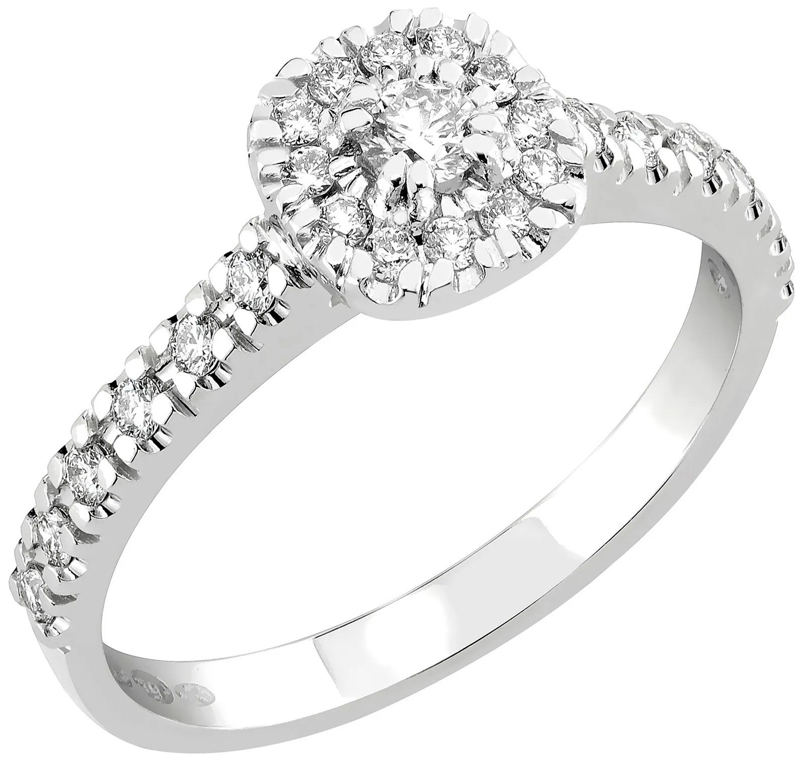 Sandberg Toivomuslähde diamantring V-703w