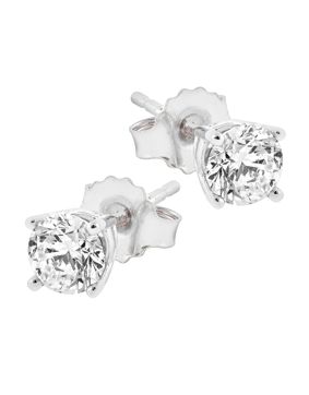 Midem Helsinki diamantörhängen 0,75ct vitguld