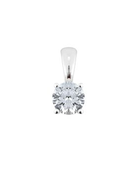 Midem Helsinki diamanthänge 0,25ct vitguld