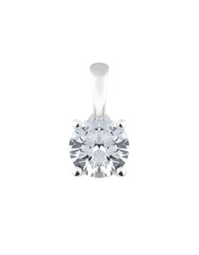 Midem Helsinki diamanthänge 0,50ct vitguld