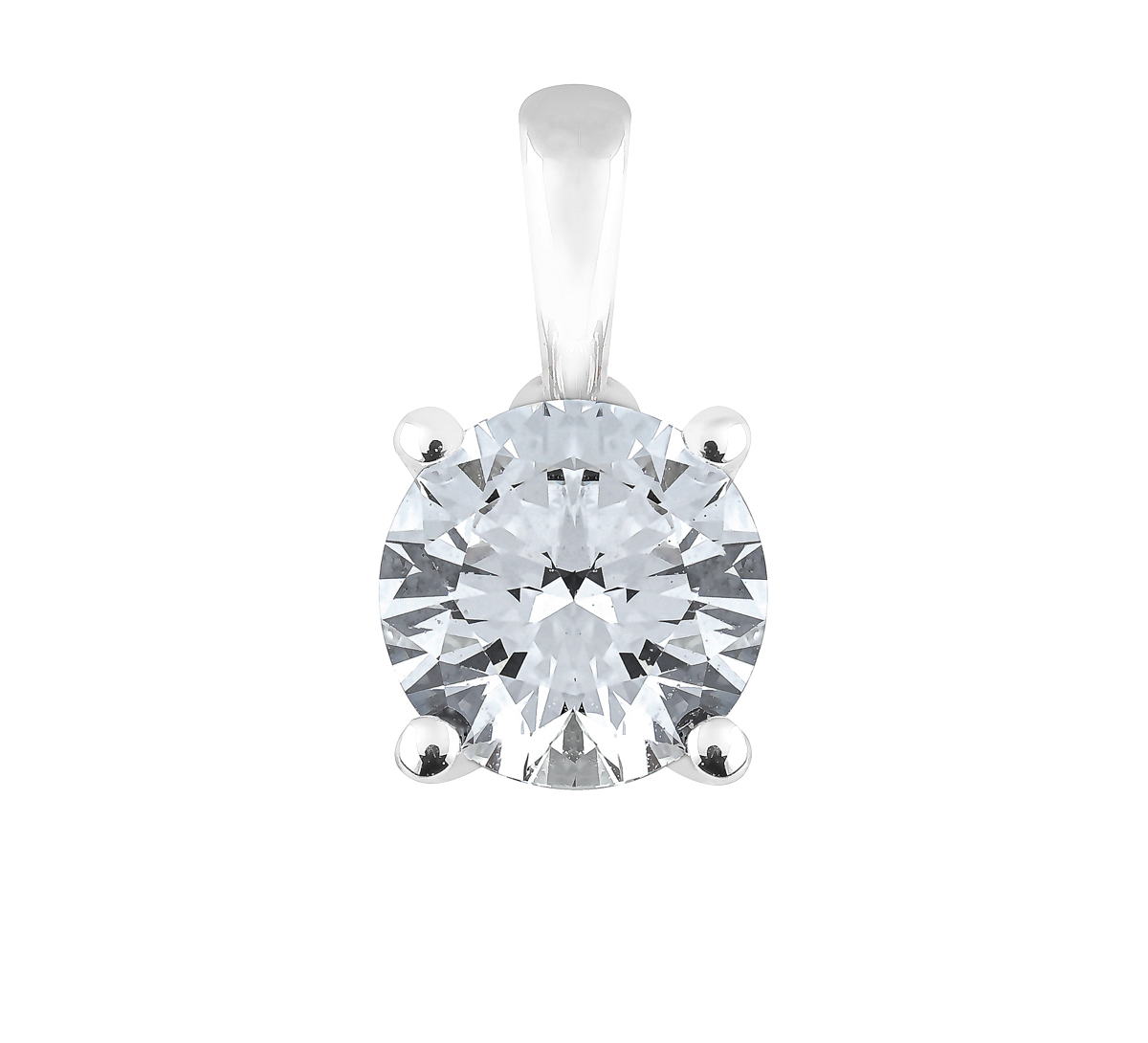 Midem Helsinki diamanthänge 0,75ct vitguld
