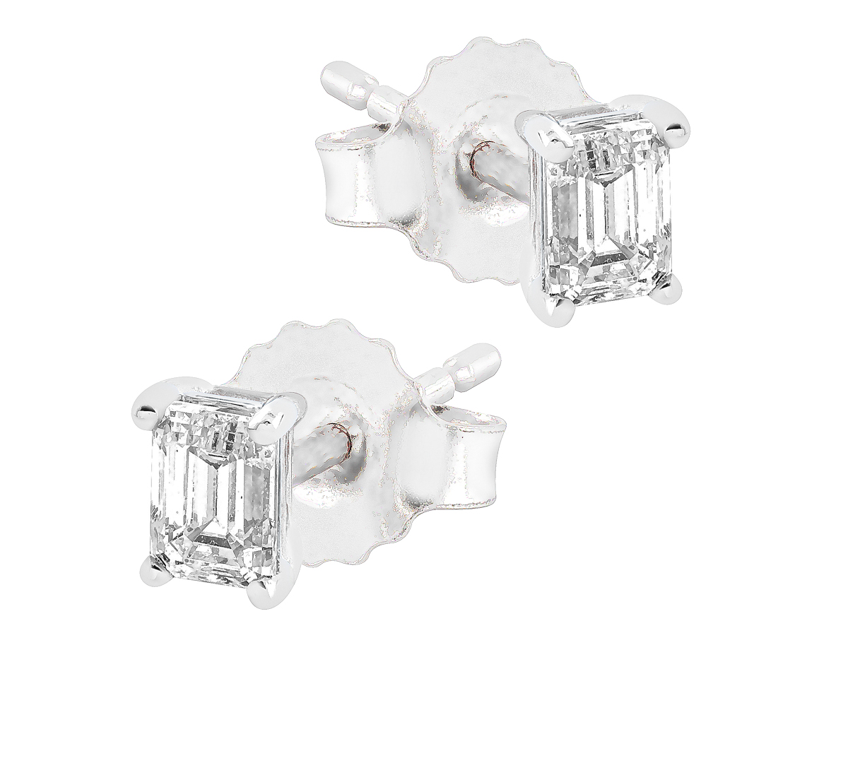 Midem Stockholm diamantörhängen 0,25ct vitguld