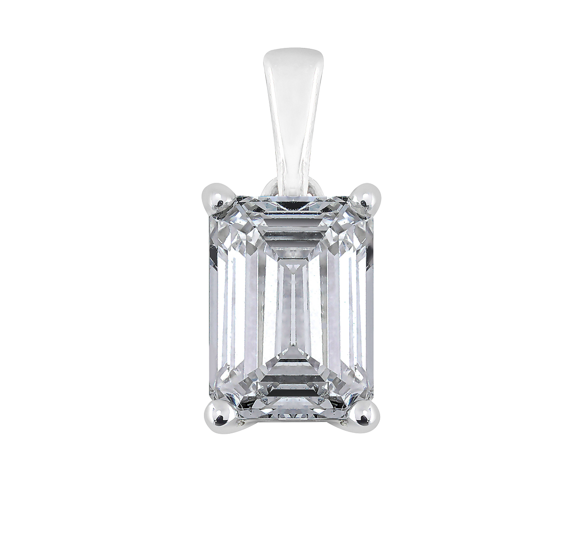 Midem Stockholm diamanthänge 1,00ct vitguld
