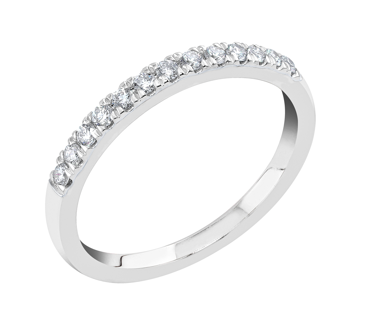 Midem Vienna diamantring 0,25ct vitguld