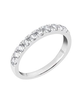 Midem Vienna diamantring 0,75ct vitguld