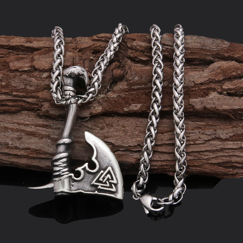 Varia Design Axe Valknut halsband